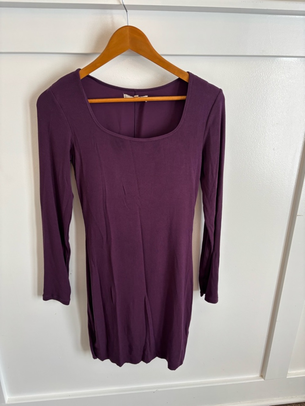 Popilush Shapewear Bodycon Purple Slimming Sexy Mini Dress, XL